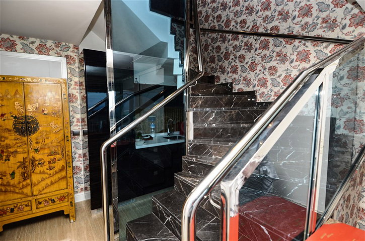 شقة دوبلكس فاخرة على الطراز الشرقي في منطقة كوناكليه – ألانيا