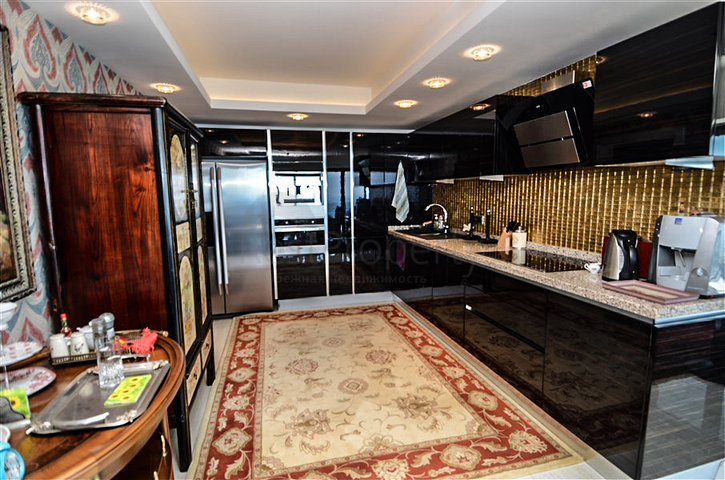 شقة دوبلكس فاخرة على الطراز الشرقي في منطقة كوناكليه – ألانيا