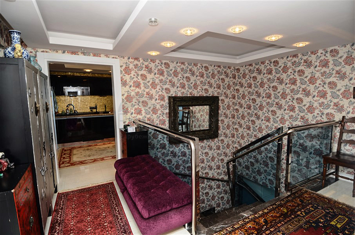 شقة دوبلكس فاخرة على الطراز الشرقي في منطقة كوناكليه – ألانيا