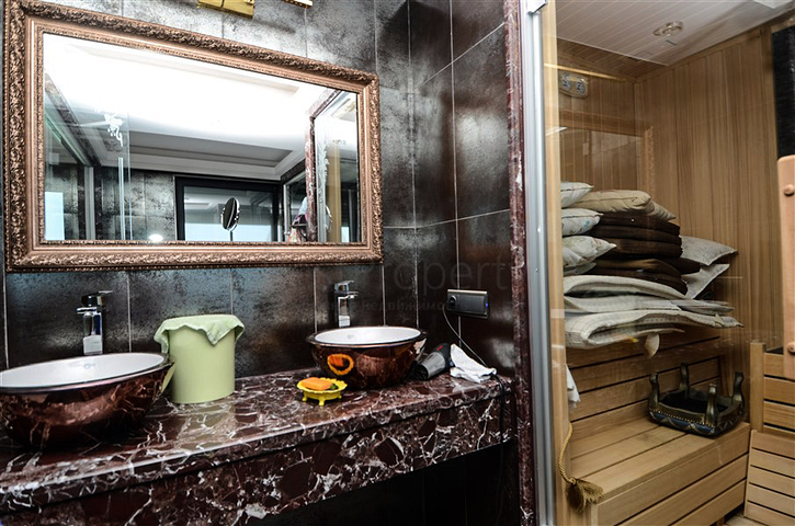 شقة دوبلكس فاخرة على الطراز الشرقي في منطقة كوناكليه – ألانيا