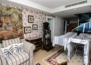 شقة دوبلكس فاخرة على الطراز الشرقي في منطقة كوناكليه – ألانيا