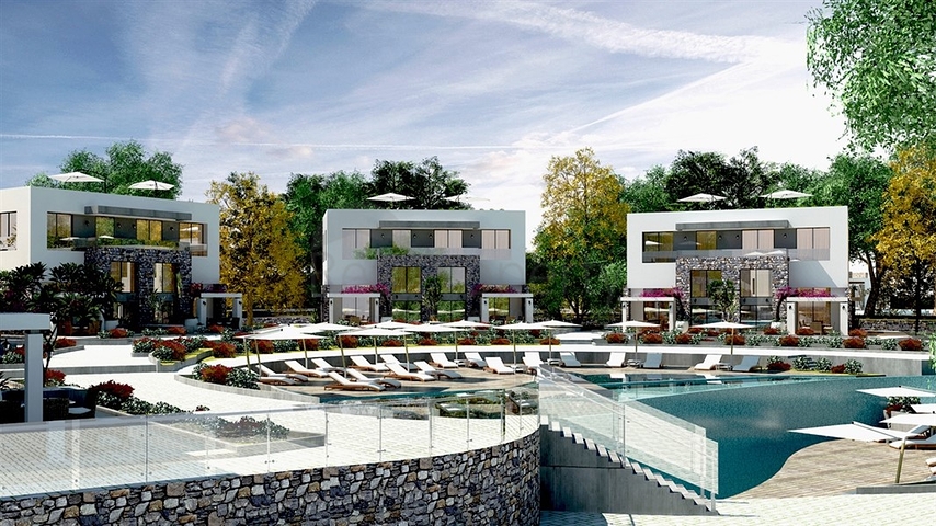 شقة بنتهاوس بإطلالات خلابة في منطقة إيسين تبه – قبرص التركية