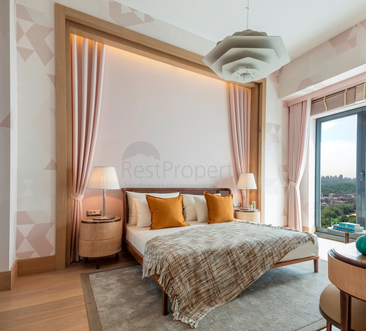 موقع مميز - تصاميم حديثة - شقق فاخرة للبيع في منطقة سارير / اسطنبول 