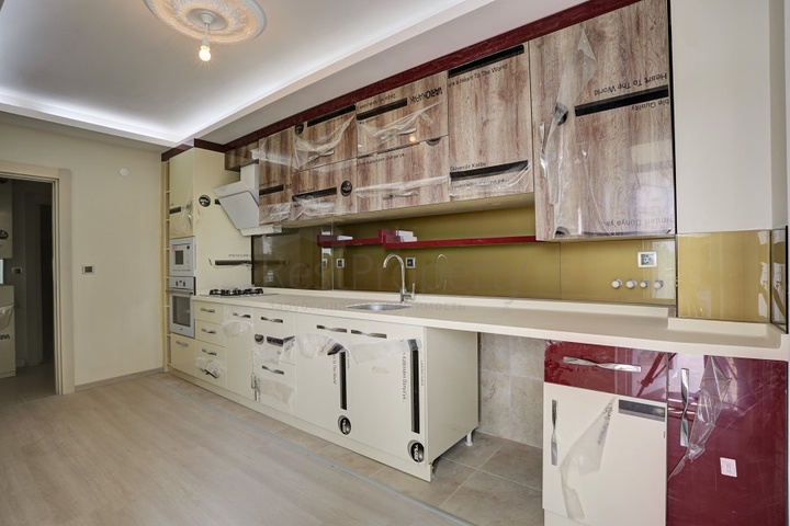 شقق جاهزة 2 + 1 في مجمع في دوشيميتي أنطاليا