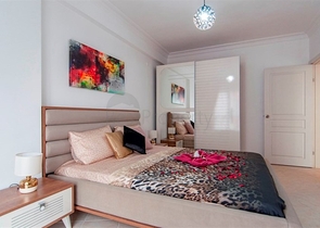 بسعر منافس - شقة غرفتين وصالة مفروشة في منطقة توسمور / الانيا 