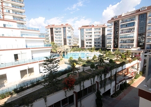 شقة غرفتين وصالة ضمن مجمع خمس نجوم في جيكجلي / الانيا 