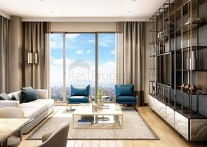 شقق عائلية ضمن مجمع سكني حديث في منطقة بيلك دوزو في اسطنبول 