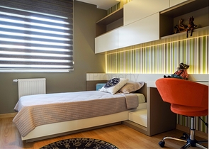 شقق عائلية ضمن مجمع سكني حديث في منطقة بيلك دوزو في اسطنبول 