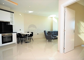 اطلالة مباشرة على البحر - شقة غرفة وصالة - مجمع فاخر - مهموتلار / الانيا 