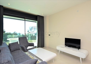 اطلالة مباشرة على البحر - شقة غرفة وصالة - مجمع فاخر - مهموتلار / الانيا 