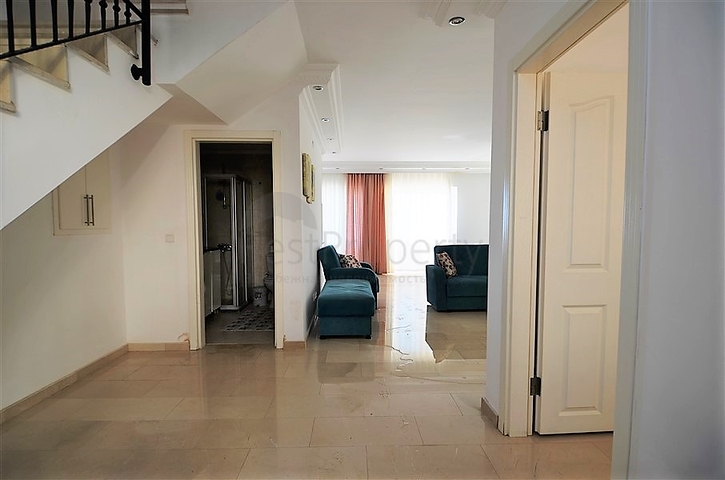 اطلالة بحر - دوبلكس 3 غرف وصالة - منطقة كارجي جاك / الانيا