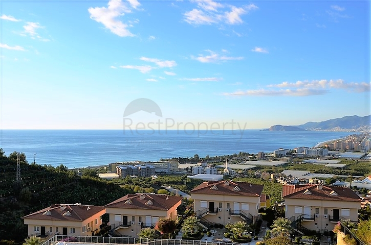 اطلالة بحر - منطقة جبلية هادئة -دوبلكس 3 غرف وصالة - كارجي جاك / الانيا 