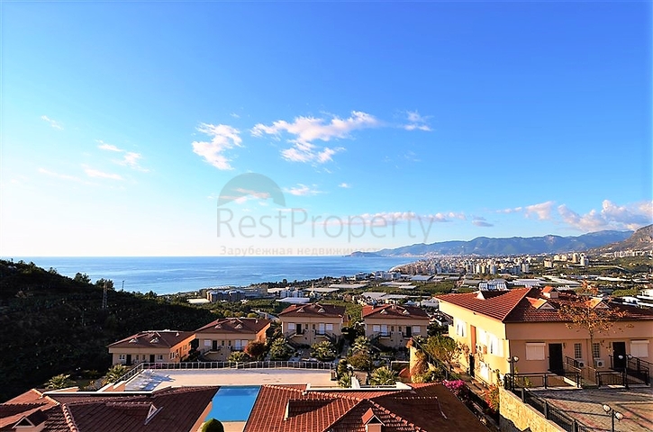 اطلالة بحر - منطقة جبلية هادئة -دوبلكس 3 غرف وصالة - كارجي جاك / الانيا 