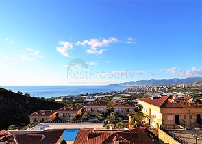 اطلالة بحر - منطقة جبلية هادئة -دوبلكس 3 غرف وصالة - كارجي جاك / الانيا 