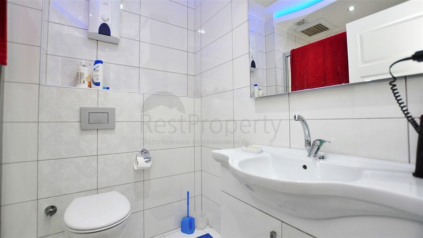 شقة غرفة وصالة - مفروشة - قريبة من البحر -مهموتلار / الانيا 