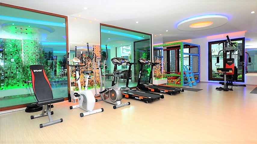 شقة غرفة وصالة - مفروشة - قريبة من البحر -مهموتلار / الانيا 