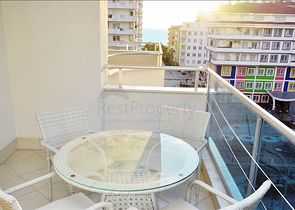 شقة غرفة وصالة - مفروشة - قريبة من البحر -مهموتلار / الانيا 