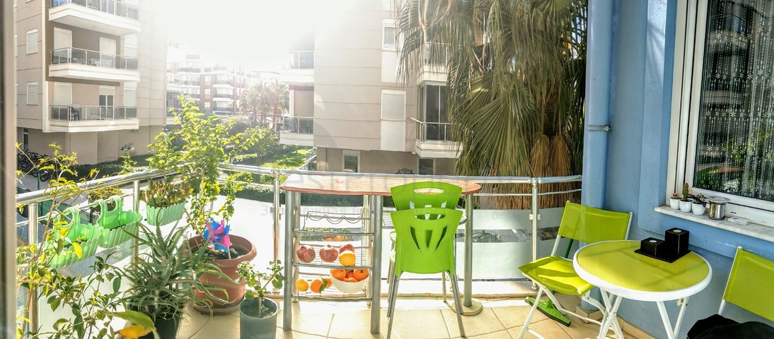 شقه 2 + 1 مفروشه في ليمان كونيالتي 700 م على البحر