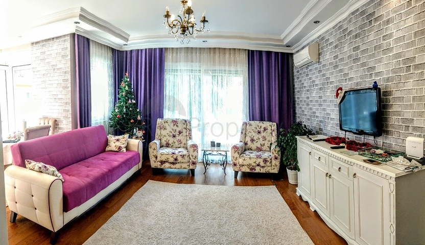 شقه 2 + 1 مفروشه في ليمان كونيالتي 700 م على البحر