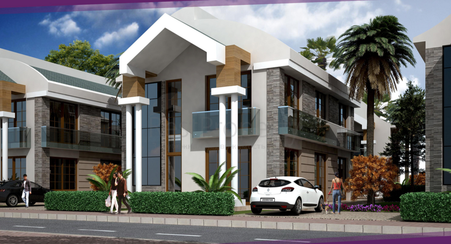 فلل 4 + 1 في مجمع دوشمالتي أنطاليا