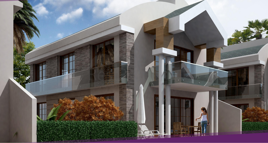 فلل 4 + 1 في مجمع دوشمالتي أنطاليا