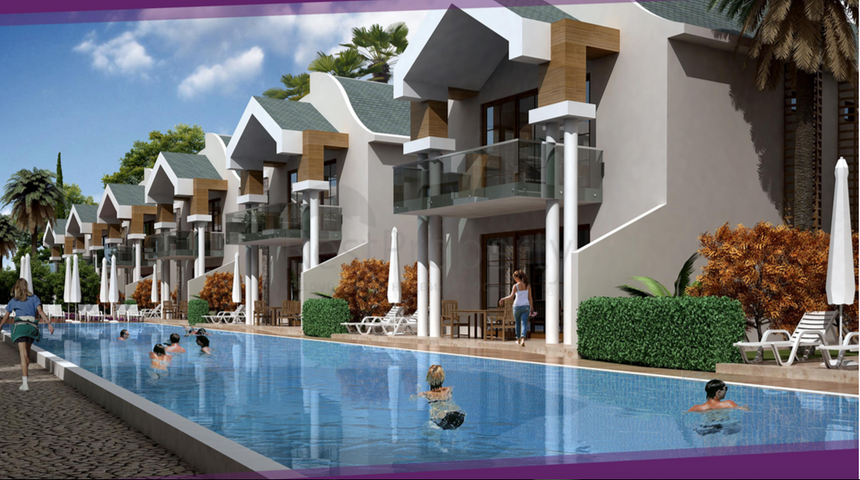 فلل 4 + 1 في مجمع دوشمالتي أنطاليا