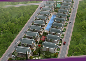 فلل 4 + 1 في مجمع دوشمالتي أنطاليا