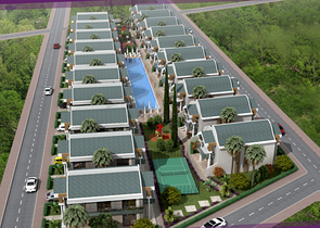 فلل 4 + 1 في مجمع دوشمالتي أنطاليا