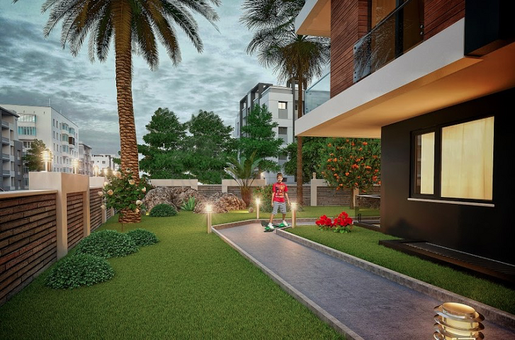 مشروع منتهي في وسط أنطاليا على بعد 150 م من البحر