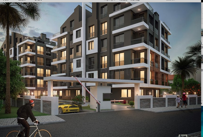 مشروع منتهي في وسط أنطاليا على بعد 150 م من البحر