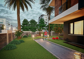 مشروع منتهي في وسط أنطاليا على بعد 150 م من البحر