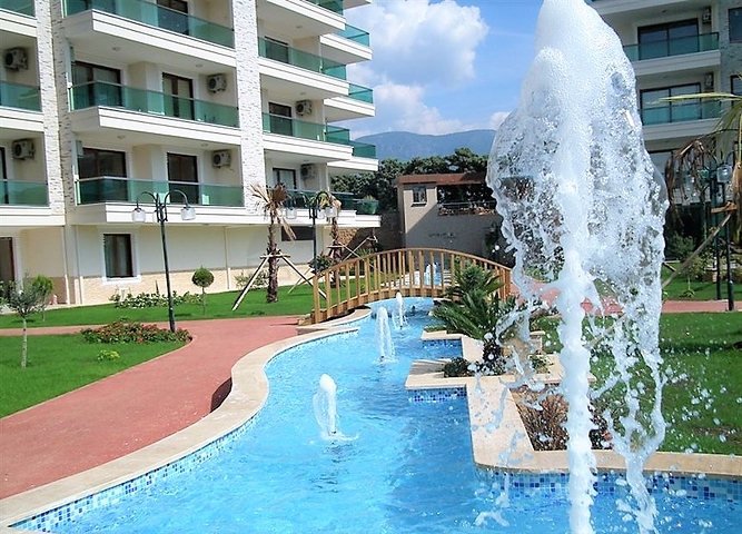 دوبلكس ثلاث غرف وصالة ضمن مجمع فاخر في اوبا / الانيا 