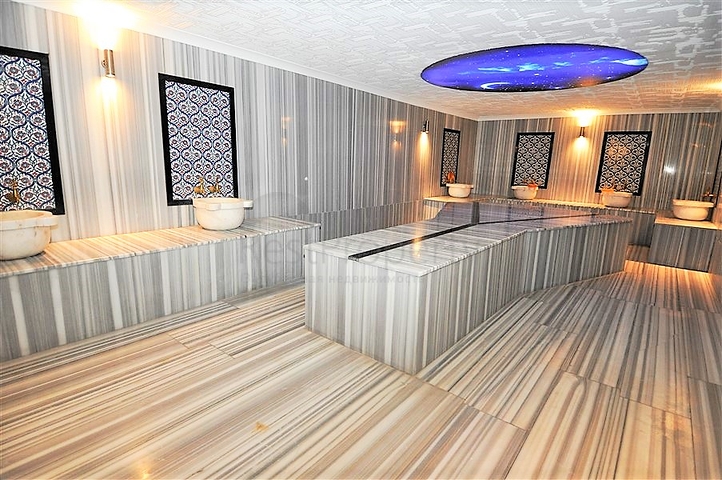 دوبلكس غرفتين وصالة - باطلالة بحرية في كاستل / الانيا 