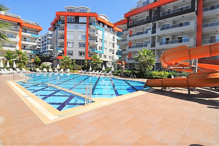 دوبلكس غرفتين وصالة - باطلالة بحرية في كاستل / الانيا 