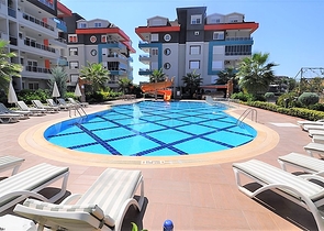 دوبلكس غرفتين وصالة - باطلالة بحرية في كاستل / الانيا 