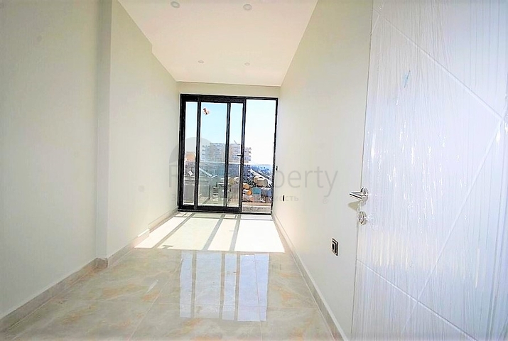 اطلالة بحرية - شقة ضمن مجمع خمس نجوم - في مهموتلار / الانيا 