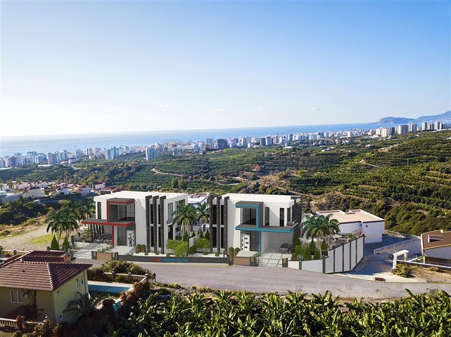 فلل حديثة في الانيا منطقة كارجي جاك / اطلالة بحر ساحرة 