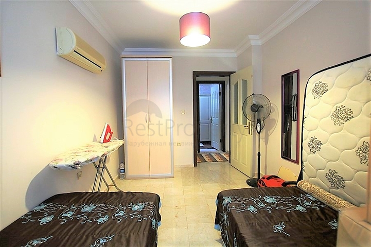 شقة عائلية واسعة - مفروشة - تصميم 1+3 - قريبة من الشاطئ في مهموتلار / الانيا 