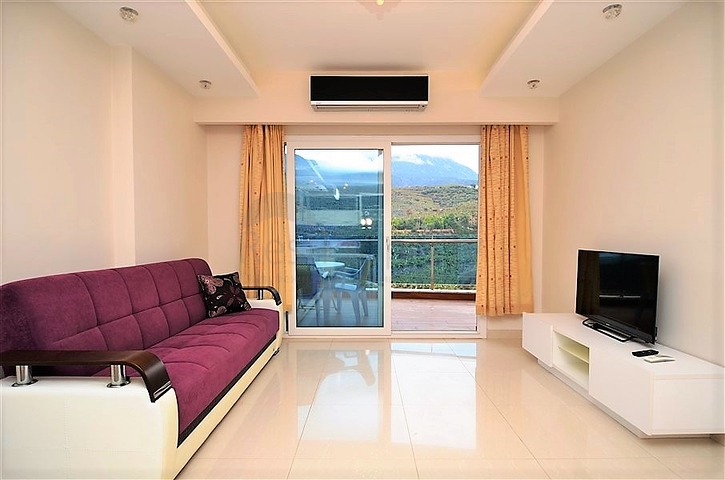 اسكن او استثمر - شقة فاخرة بتصميم غرفة وصالة ضمن مجمع 5 نجوم في الانيا 