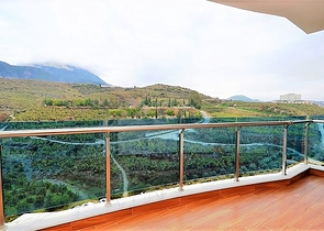 اسكن او استثمر - شقة فاخرة بتصميم غرفة وصالة ضمن مجمع 5 نجوم في الانيا 