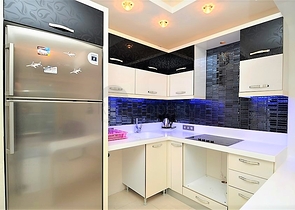 اسكن او استثمر - شقة فاخرة بتصميم غرفة وصالة ضمن مجمع 5 نجوم في الانيا 