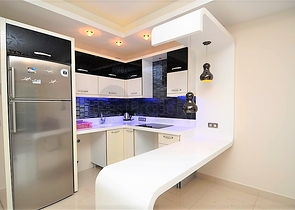 اسكن او استثمر - شقة فاخرة بتصميم غرفة وصالة ضمن مجمع 5 نجوم في الانيا 