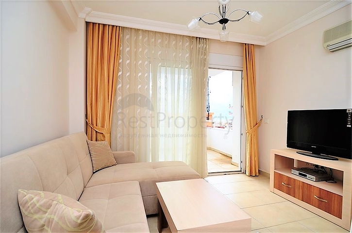 شقة من تصميم غرفة نوم وصالة - مؤثثة ضمن مجمع في منطقة حيوية ضمن مهموتلار