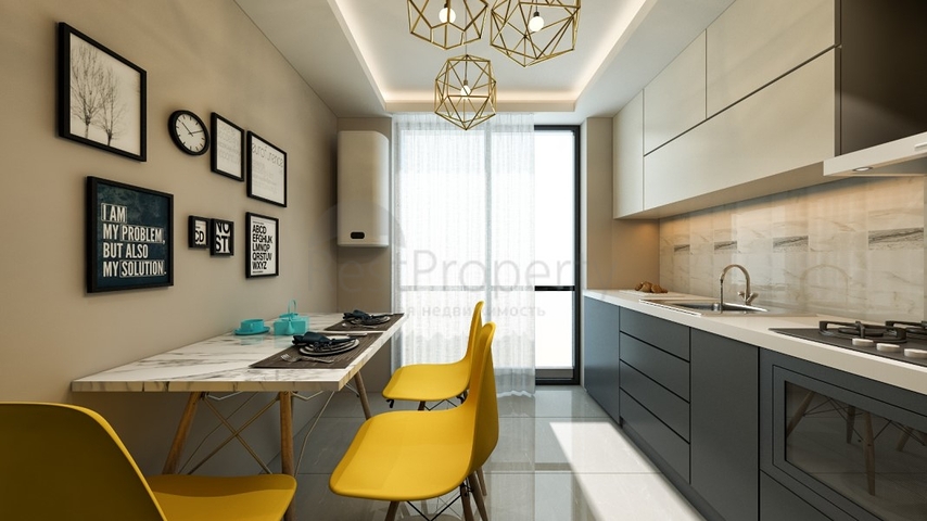 شقق 2 + 1 و 4 + 1 على مسافة قريبة من البحر في وسط المدينة