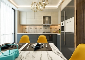 شقق 2 + 1 و 4 + 1 على مسافة قريبة من البحر في وسط المدينة