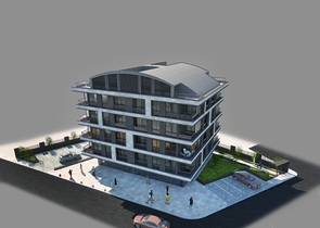 شقق 2 + 1 و 4 + 1 على مسافة قريبة من البحر في وسط المدينة