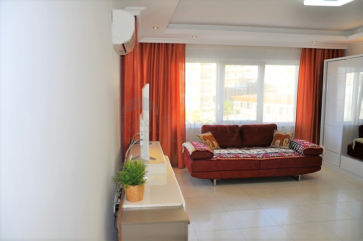 شقة غرفتين وصالة مفروشة ضمن مجمع عائلي في الانيا - افسلار 