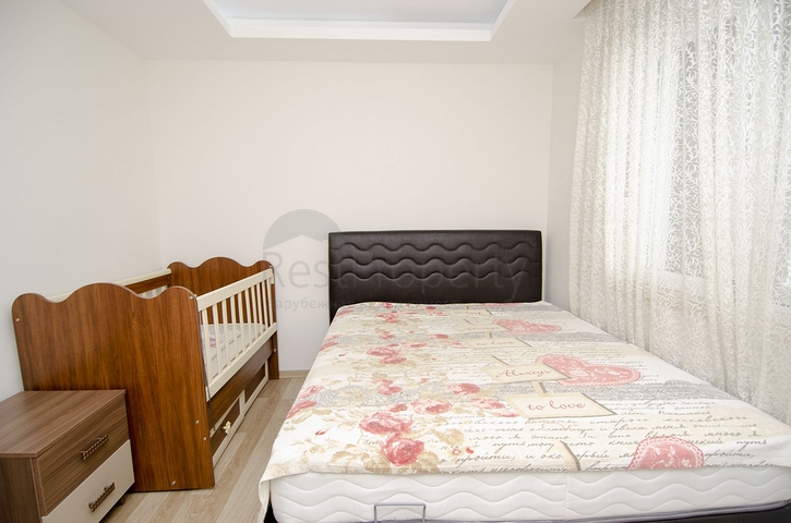 شقة 1 + 1 مع أثاث في مجمع في ليمان على بعد 400 م من البحر