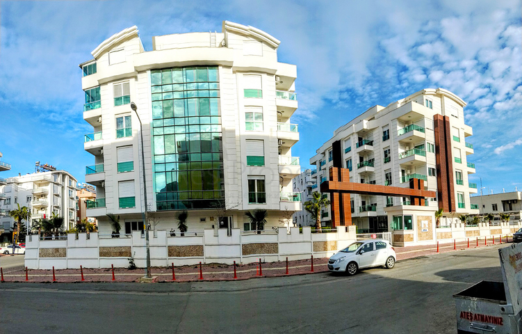 شقة 1 + 1 مع أثاث في مجمع في ليمان على بعد 400 م من البحر