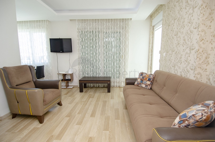 شقة 1 + 1 مع أثاث في مجمع في ليمان على بعد 400 م من البحر